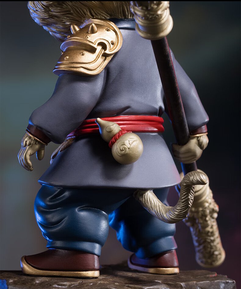 Master Tong "Wukong the Peerless Hero (Cute Version)" New Monkey King Copper Figurine Valentine's Day Gift 21