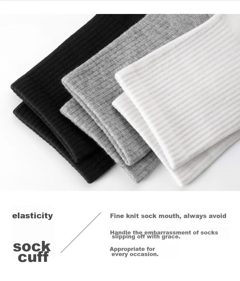 BADIGAO Disposable Socks for Men And Women, Thick Spring And Summer Travel Compression Mid-Calf Short Socks, Portable for Men's Business Trips 10