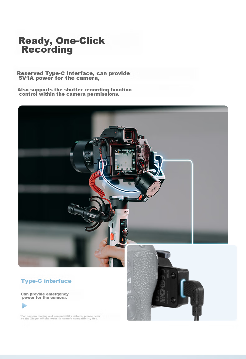 Zhiyun CRANE M2S Handheld Gimbal Stabilizer for DSLR And Mirrorless Cameras, Standard Versio 9