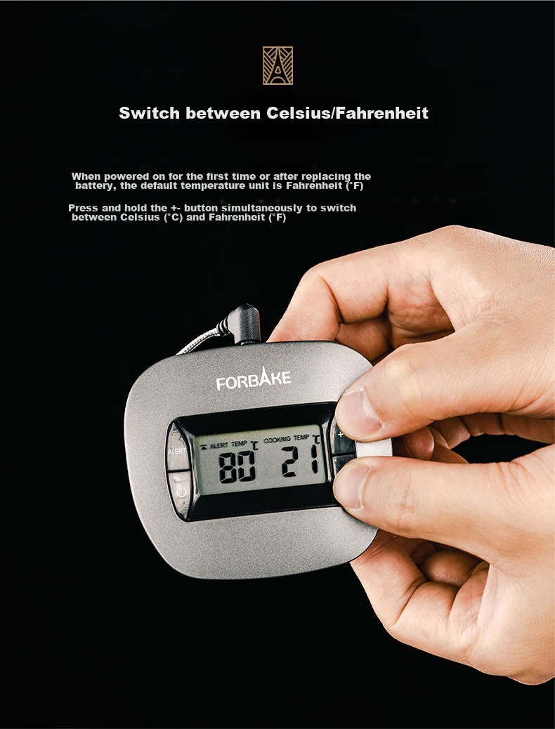 FOR BAKE Probe Oven Thermometer, Food Thermometer, Water Thermometer, Wire Steak Thermometer, Oil Thermometer, Electronic Thermometer 5