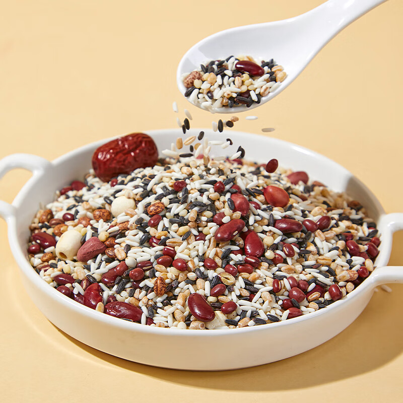 燕之坊 八宝粥米 2斤 早餐腊八粥 五谷杂粮红皮花生仁莲子红枣