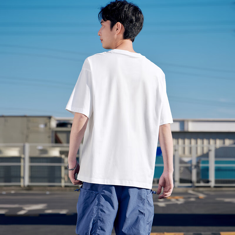 361° Men's Short-Sleeve T-Shirt, Summer New Style, Sports Running Loose Casual Trendy Men's Tee, Half Sleeve, 652519106-7