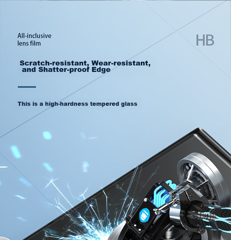 Lanxingxiansheng Lens Protector for Samsung Galaxy Z Fold6, High-Definition Tempered Glass Film for Rear Camera Protection, Black 12