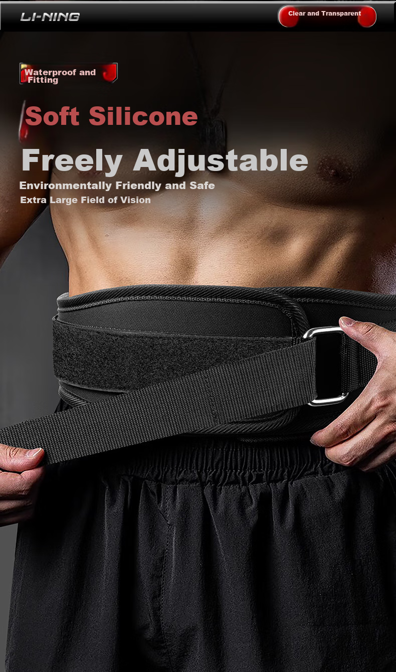 Li-Ning Waist Support Belt for Gym Exercises, Squats, Deadlifts, Professional Strength Training for Men And Women, Weightlifting And Pulling Barbell Exercises 8