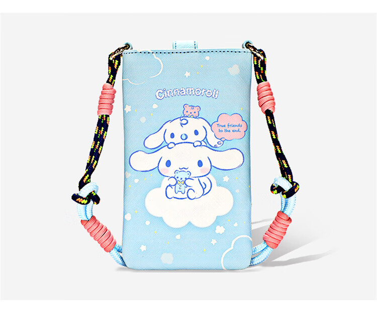 Mesuca X Kuromi Handbag, Women's Portable Phone Bag, Shoulder Crossbody Small Purse, Birthday Gift for Girls 27