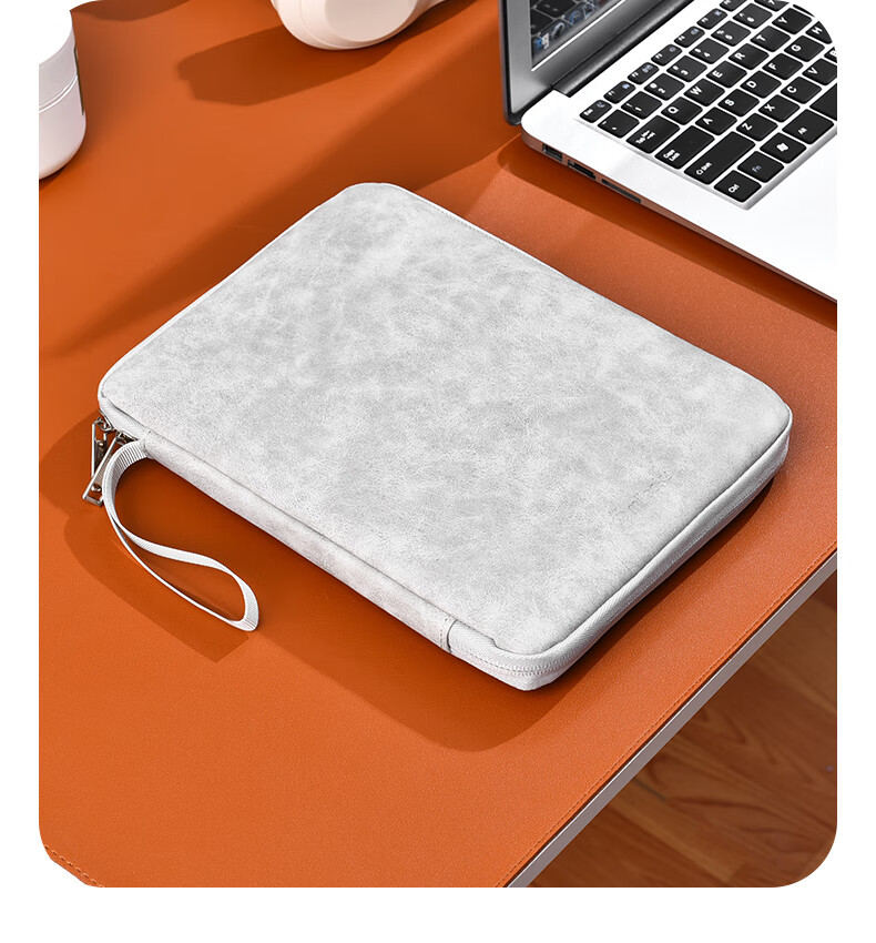 DiyiGongfang IPad Storage Case, 9/11 Inch Large Capacity Business Travel Data Cable Organizer, Casual Lightweight Travel Tablet Protective Cover, Galaxy Gray 15