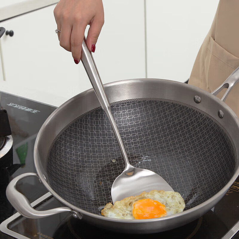 MAXCOOK Лопатка для жарки, 304 нержавеющая сталь, кухонная утварь MCCU733