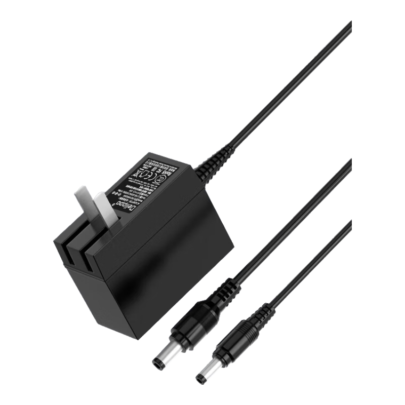 Delippo Power Adapter, 12V2A 24W, Round Plug, Suitable for Xiaomi, Huawei, AOC, Modern E-Pad, Lecoo, Laikou B2413E Monitors, Charger Power Cord