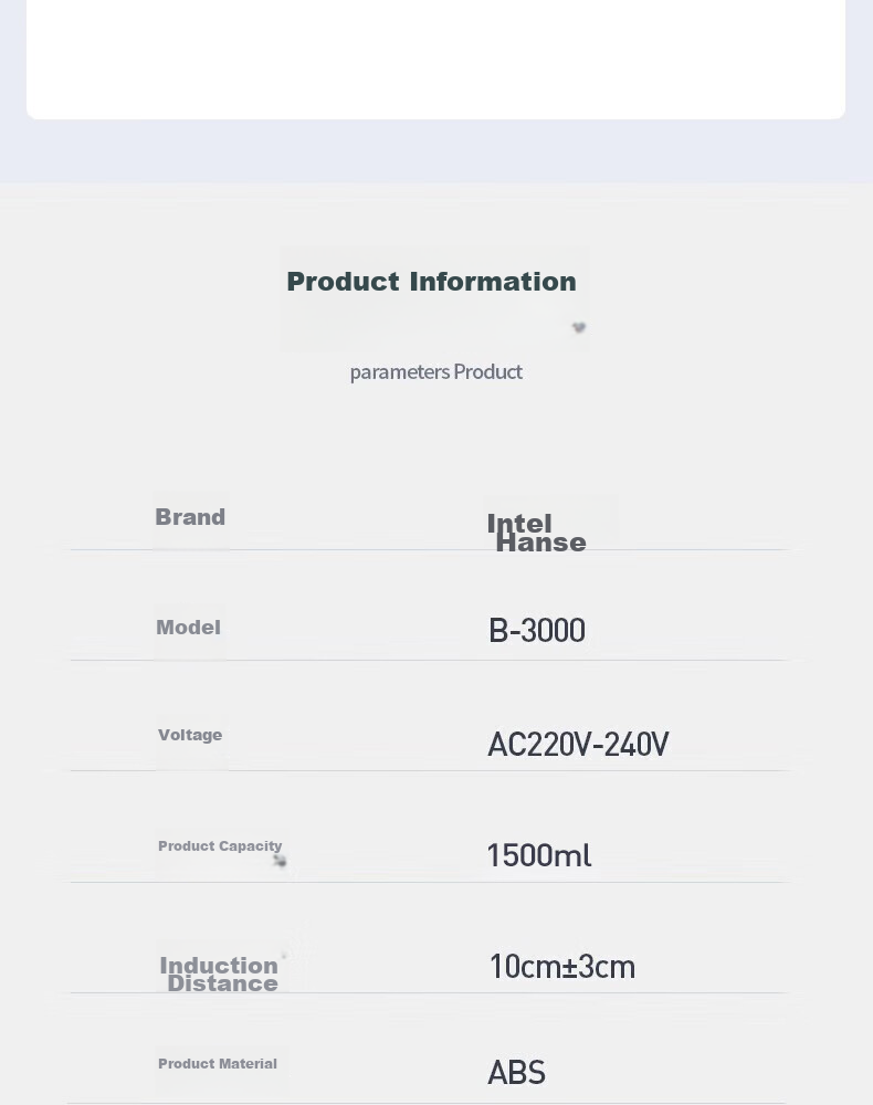 Interhasa! B3000 Automatic Sensor Hand Sanitizer Wall-Mounted Disinfection Machine Hand Alcohol Sprayer Hand Sanitizer 17