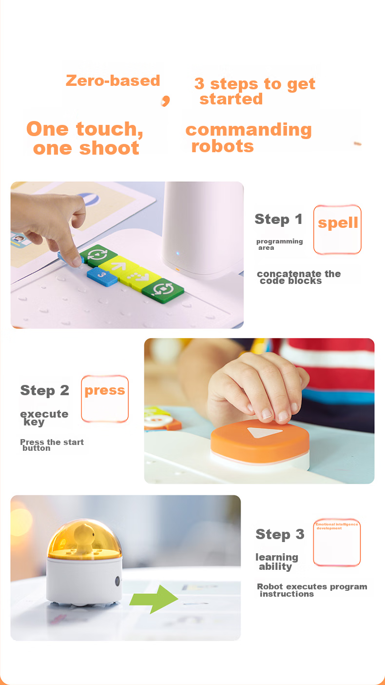 Matatalab Ma Ta Children's Programming Robot Flagship Edition, Board Game Style, Zero-Base Early Education Enlightenment, Educational Thinking Toy Gift 3