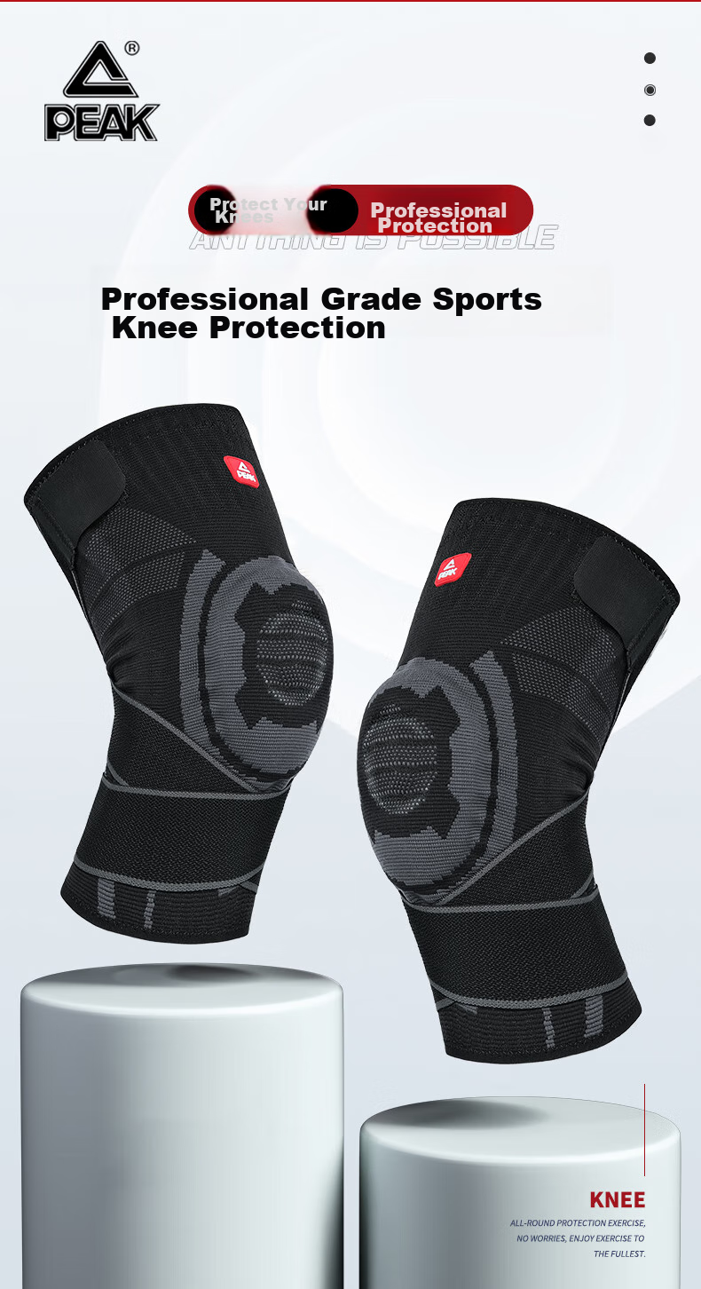PEAK Knee Brace for Sports, Running, Basketball, Meniscus Protection, Patellar Strap for Men And Women, Hiking, Badminton Knee Support, Size XL 3