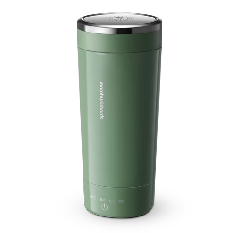 Morphyrichards Electric Kettle, Portable Travel Water Boiler, Home Use, 0.3L Capacity, Automatic Heating, Latest Model MR6060 Green, Sold by JD