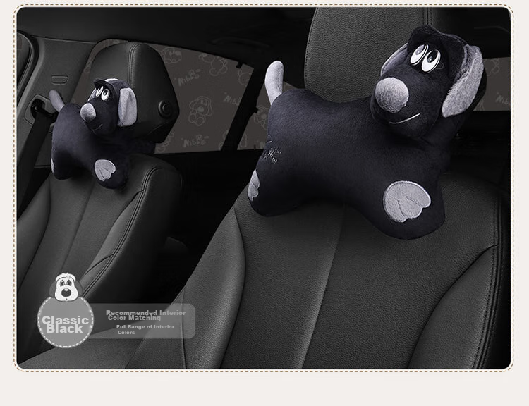 ICAROOM Car Headrest Neck Pillow, Hollow Cotton Car Cushion, Cartoon Car Bone Pillow NB-103KT 22