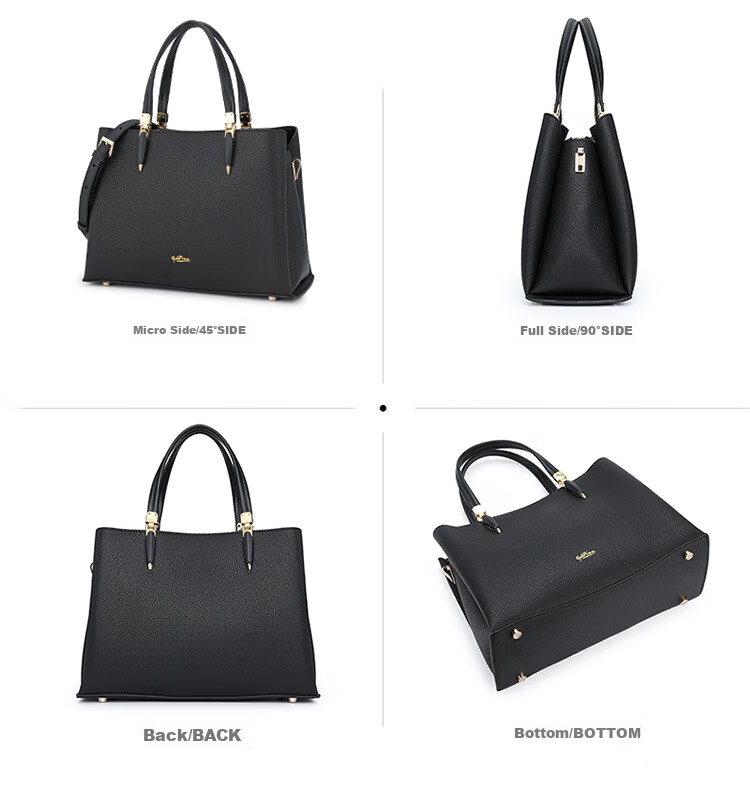 Goldlion Women's Handbag, Simple And Elegant Business Tote Bag, Birthday Gift for Ladies 22
