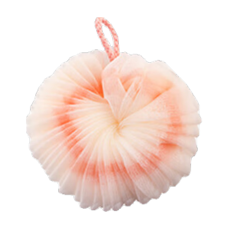 CHAHUA Bath Sponge, Shower Scrubber, Back Exfoliating Tool, Double-Layer Mesh High-Quality Non-Spill 2 Pieces