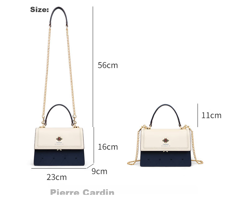 C.BANNER Leather Handbag for Women, Tote Bag, Shoulder Bag, Crossbody Light Luxury Chain Bag Brand Birthday Gift for Girlfriend on May 20 5