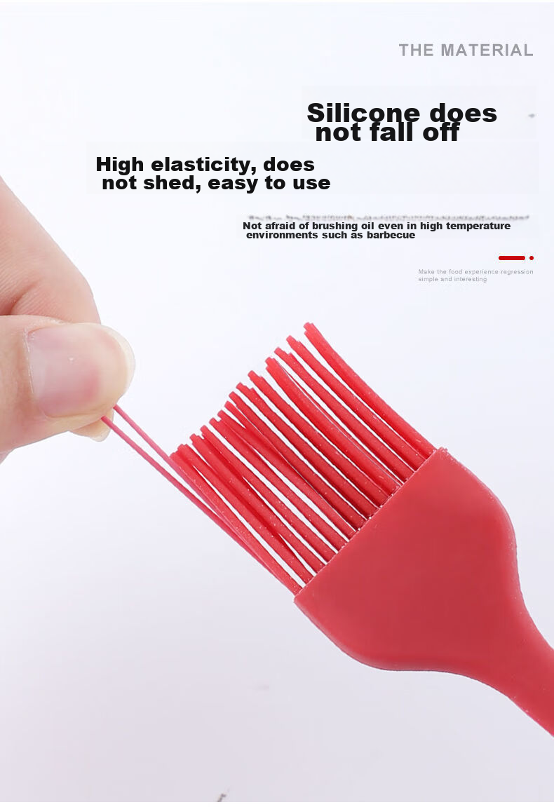 Bayco Silicone Spatula, Baking Tool Scraper, Cake Cream Butter Scraper, Oil Brush, Baby Food Tool, BC5418 5