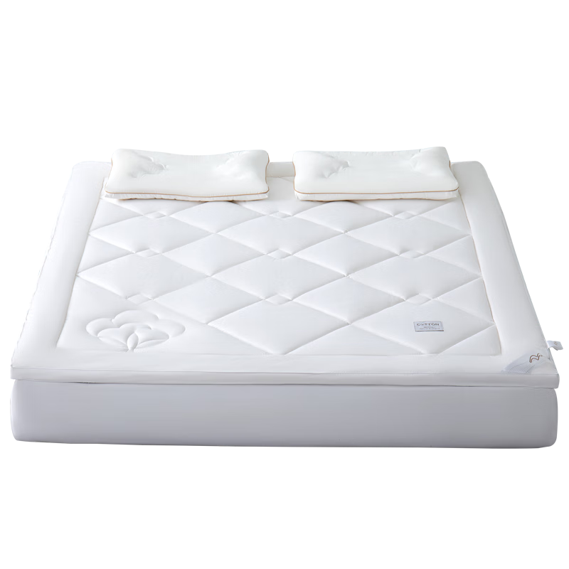 Shuixingjiafang Xinjiang Cotton Mattress, Class A Bedding, Student Dormitory Cotton Pad, Single Bed Mattress, 90×195×6cm