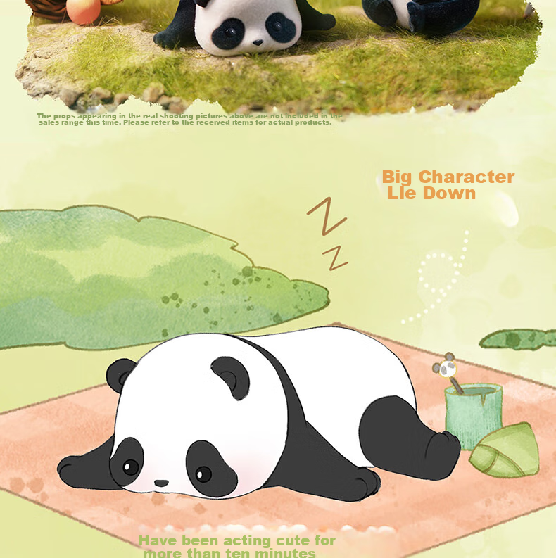 52TOYS PandaRoll Pandaren Party Series Plush Blind Box Trendy Panda Doll, Single Piece Mid-Autumn Festival Gift 10