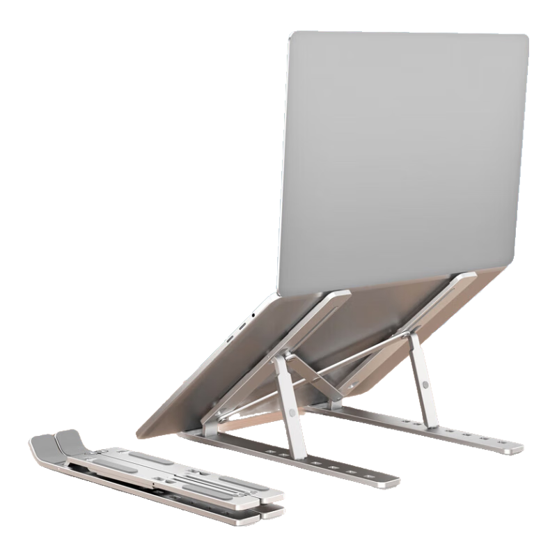 Jinghuisichuang Laptop Stand, Computer Stand, Desktop Riser, Foldable Portable Support, Tablet Cooling Stand