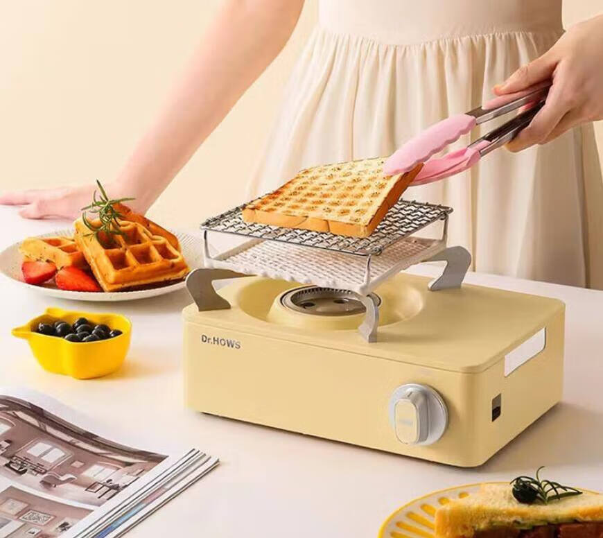 Dr.HOWS Cassette Stove (Macaron), TWINKLE MINI, Customized Three-Star Life Insurance Edition in Medium Silver 9