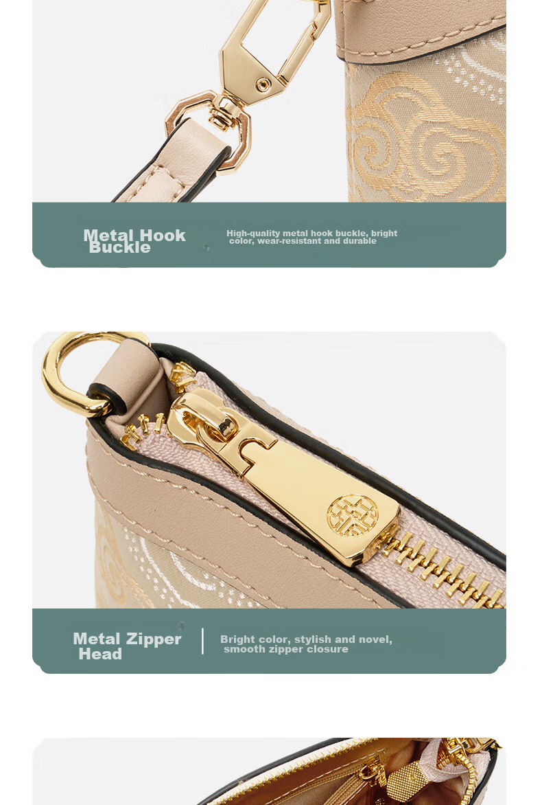 Zhu'er Women's Bag 2026 New Zhuang Brocade Ladies Crossbody Clutch High-End Mom Birthday Gift 11