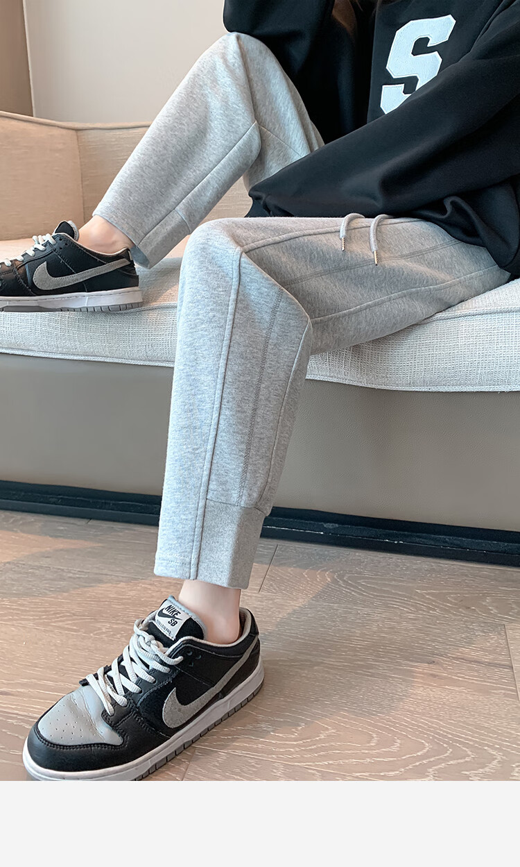 TonLion 2026 Fall New Women's Harem Carrot Casual Pants, Knitted Loose Sweatpants, Jogger Pants 18
