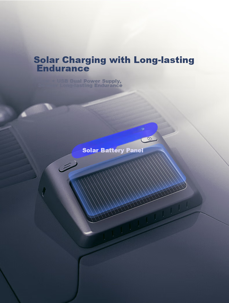 Victon Tire Pressure Monitoring System, Built-In Solar-Powered Wireless, Tire Pressure And Temperature Display, A1 Voice, Color Scree 8