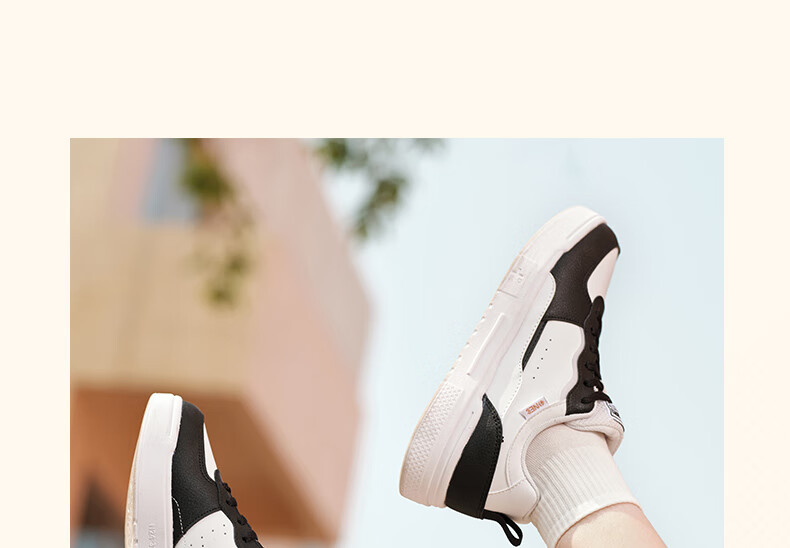 361° Women's Sneakers Soda 3 Spring And Summer Couple Retro Thick-Soled Casual Skateboard Shoes for Women 682516615-4 8