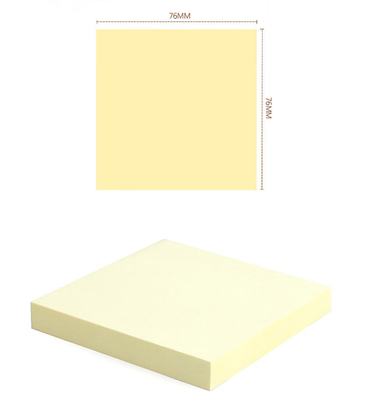 3M Post-it Notes Reminder Sticky Notes Memo Pads Office School Supplies Essential Set 654S-6S Yellow 6-Pack 7