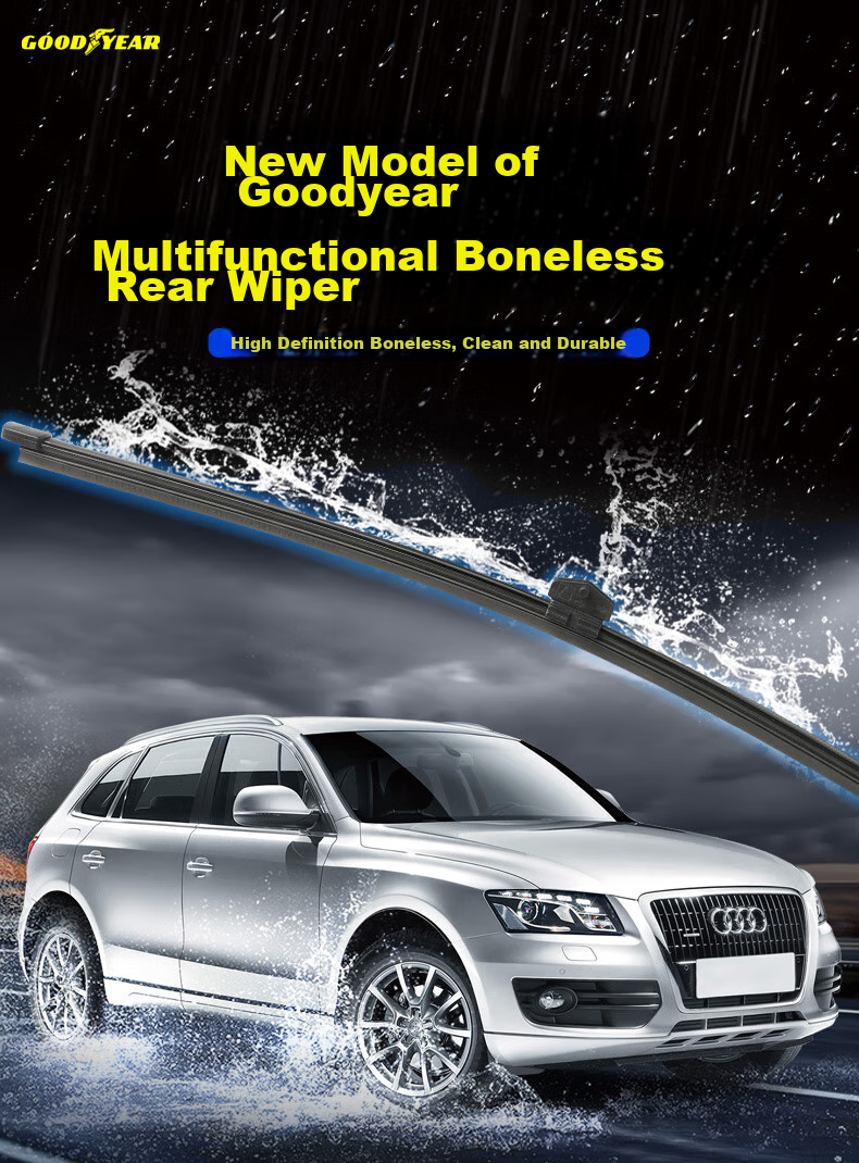 Goodyear Rear Wiper Blade for Audi Q5, Original Size for 2009-2017 Models, Factory-Specific A13 Single Piece 3