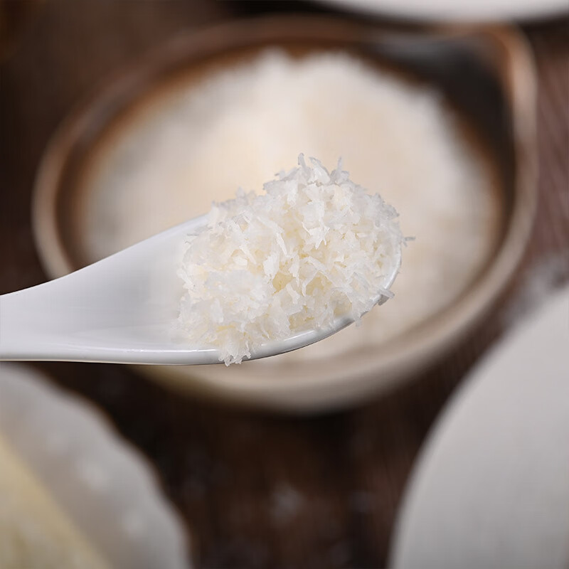 赫丽特奇斯里兰卡进口有机椰蓉粉椰丝细粒500g奶油椰蓉烘焙糕点原料糯米糍