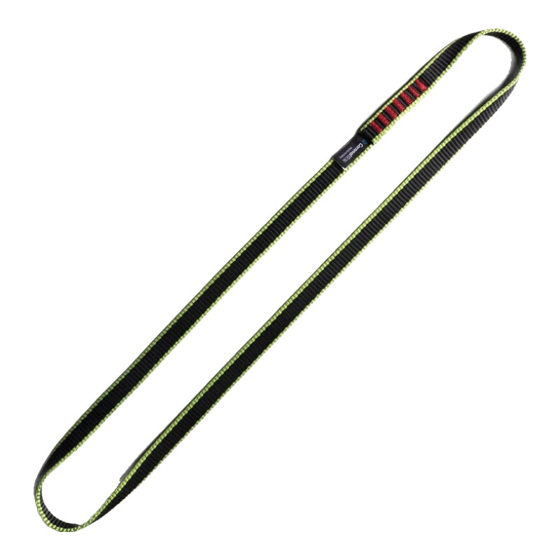 Kanle Outdoor Climbing Flat Belt, Durable Mountaineering Safety Rope, Protective Nylon Flat Belt, High-Altitude Protection Rope