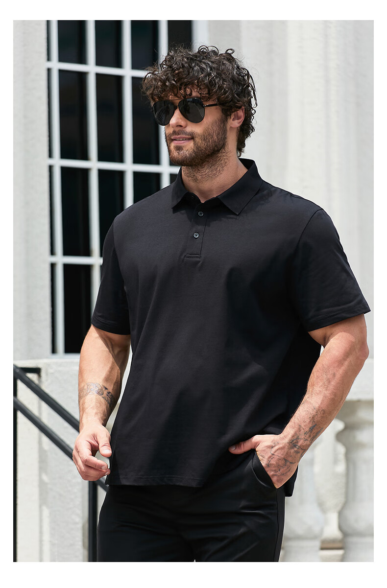 Dibinze Large Size Polo Shirt for Men, Plus Size Loose Fit Cool Business Casual Collared T-Shirt, White, 8XL 17