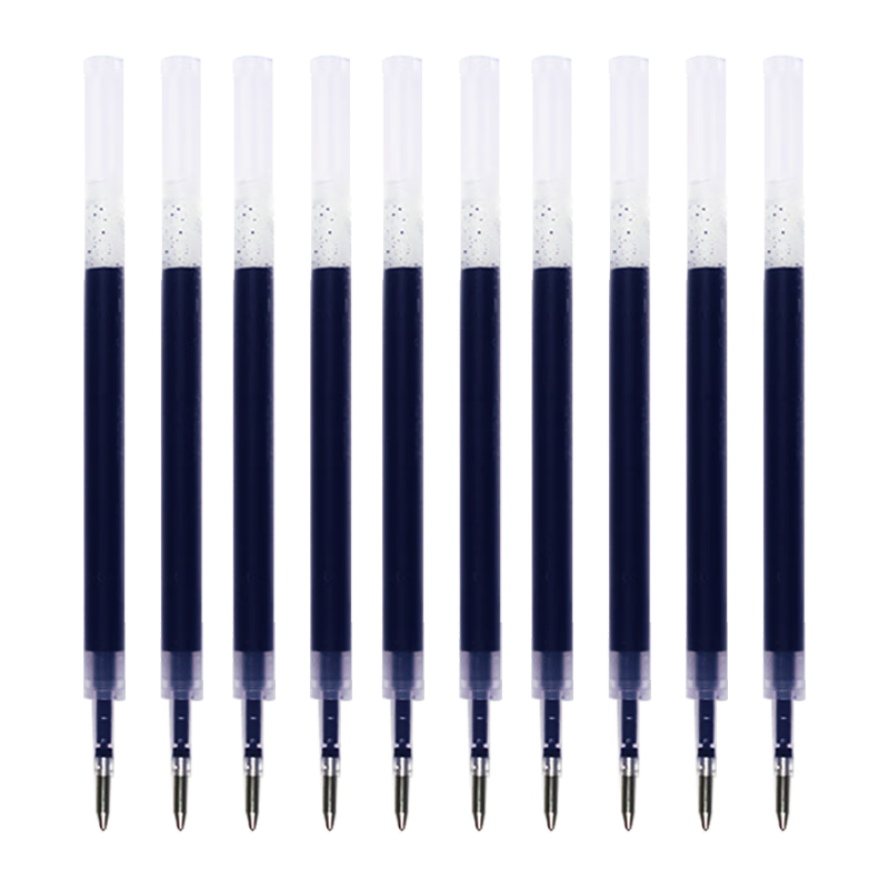 ZEBRA Neutral Pen Refill (Compatible with JJB15), 0.7mm Bullet Tip, High Capacity Refill, JF-0.7 Refill, RJF7, Blue-Black Color, Pack of 10