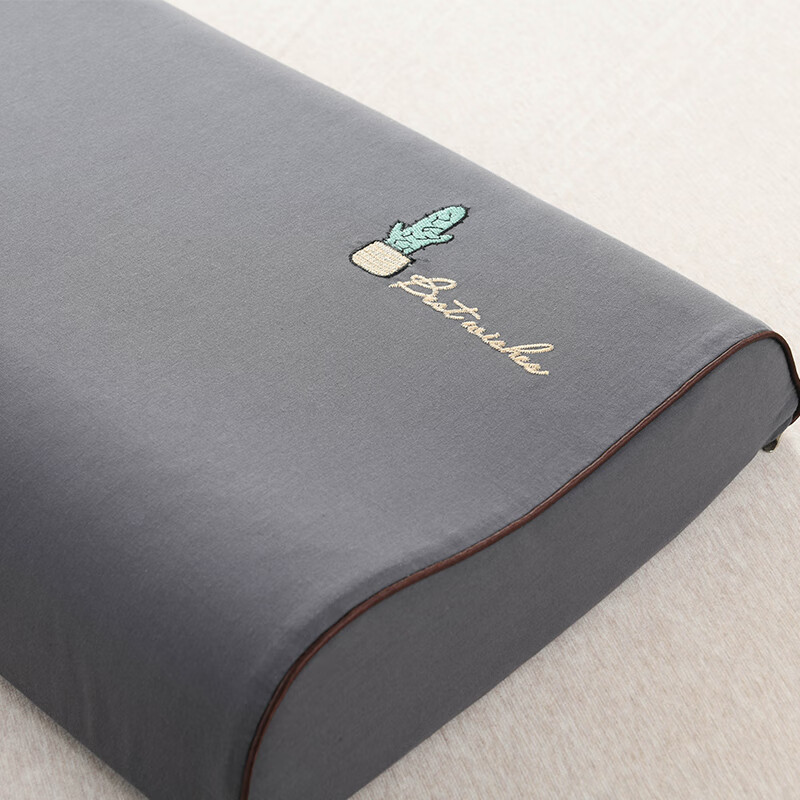 Hengyuanxiang Cotton-Polyester Blend Pillowcase, Single Piece, All-Cotton Pillow Cover, Suitable for All Seasons, 30*50cm