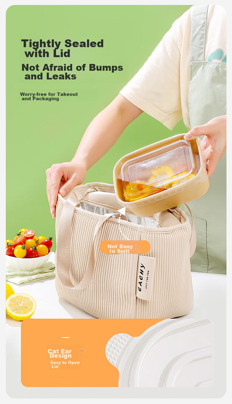 MARYYA Disposable Square Food Containers 1000ml*20 Sets, Food-Grade Picnic Takeout Fruit Kraft Paper Packaging Boxes with Lids 9