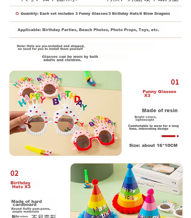 Duomeiyi Birthday Balloon Stand Set of 1 Pair with 7 Balloons, Floor-Standing Birthday Decorations, Ground Anchoring for Scene Setup 4