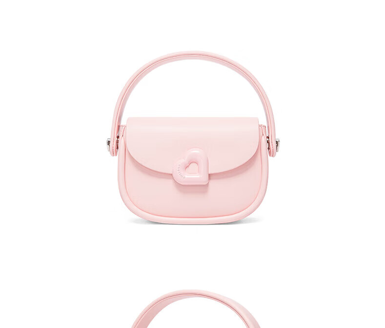 ONETIME Sweet Cool Time Peach Heart Bag, Niche Fashion Versatile Exquisite New Style Student Handbag for Going Out And Classes, Red 27