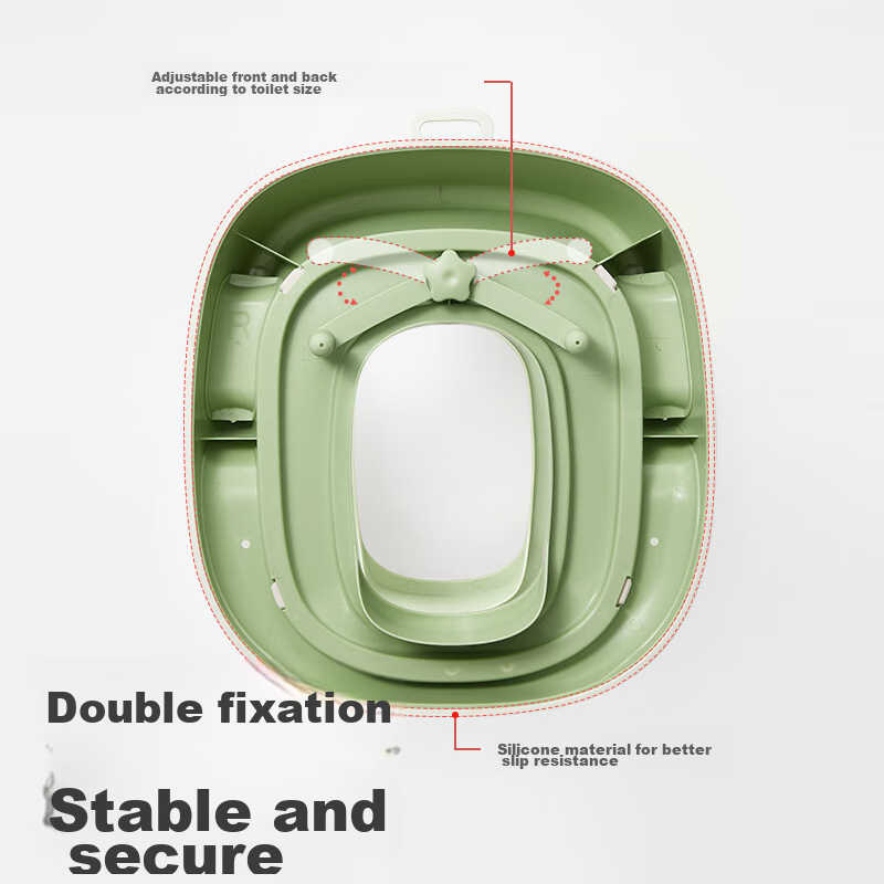 KUB Children's Toilet Seat, Baby Potty Training Ring for Boys And Girls, Infant Toilet Aid, PP Cushio
