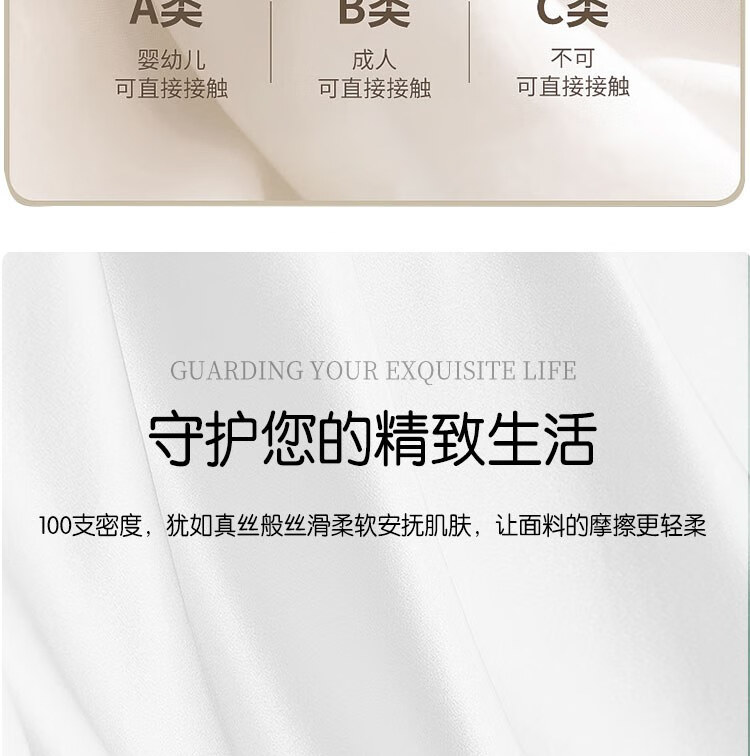 Ranpai Hotel White Duvet Cover Single Piece, Class A 100% Cotton Quilt Cover, Double Bed Sheet for 1.5-Meter Bed, 200x230cm 9