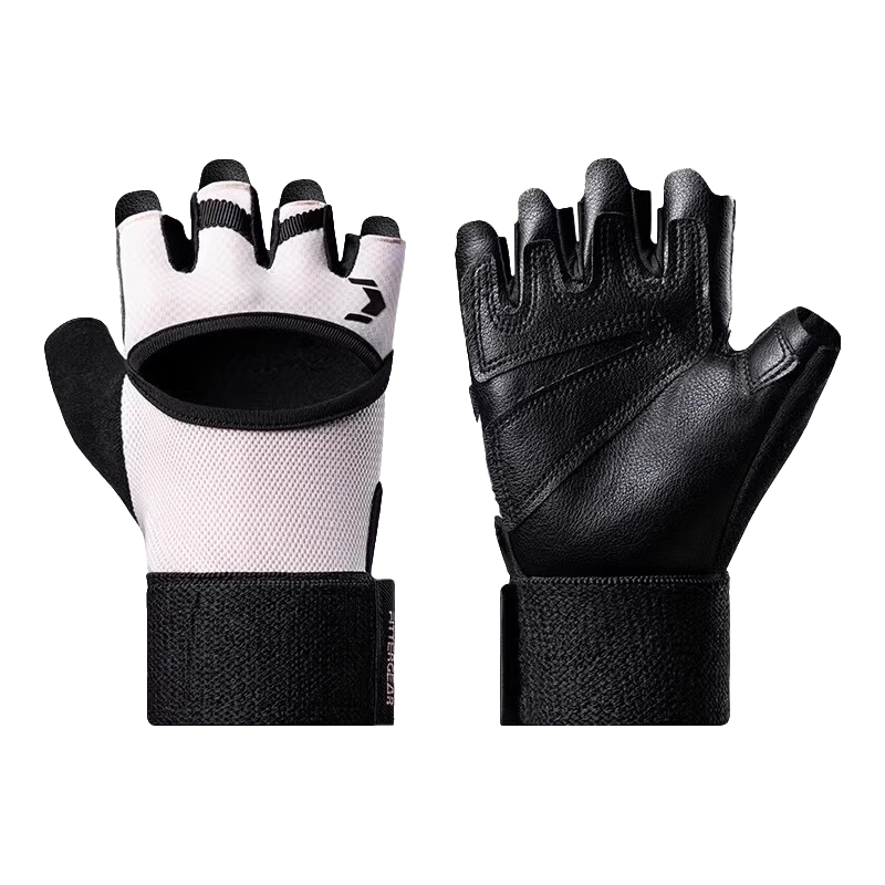 FITTER GEAR Fitness Gloves for Women, Anti-Chafing, Specialized for Sports, Pull-Up Bar, Gym Equipment Training, Non-Slip, Pink, XS Size
