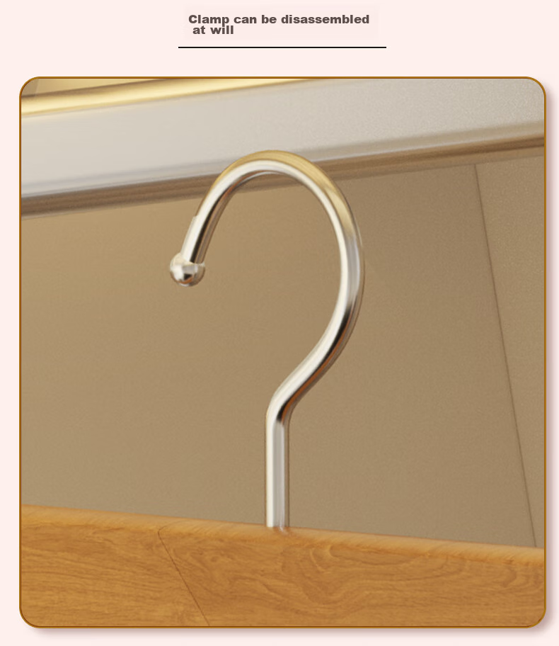 Fanyejia Multi-Functional Space-Saving Clothes Hanger with Clip for Underwear, Socks, Scarves, Pants, And Silk Items - Non-Slip And Seamless Desig 14