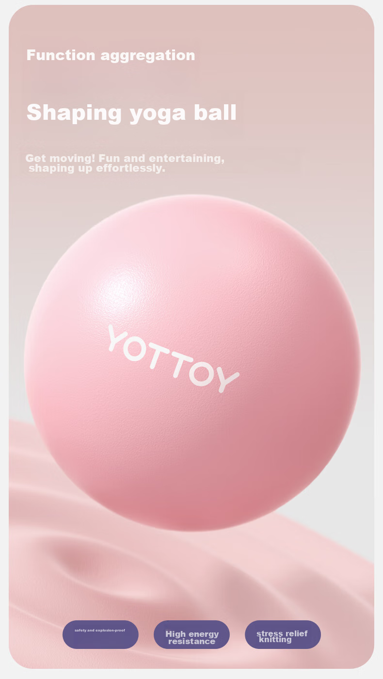Yottoy Thickened Anti-Burst Yoga Ball Fitness Ball for Adults And Pregnant Women, Pilates Equipment Balance Ball 1