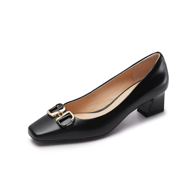Laird Spring/Summer 2026 New Fashion Elegant Buckle Commuter Women's Flats 5M50603 Black BKL 37