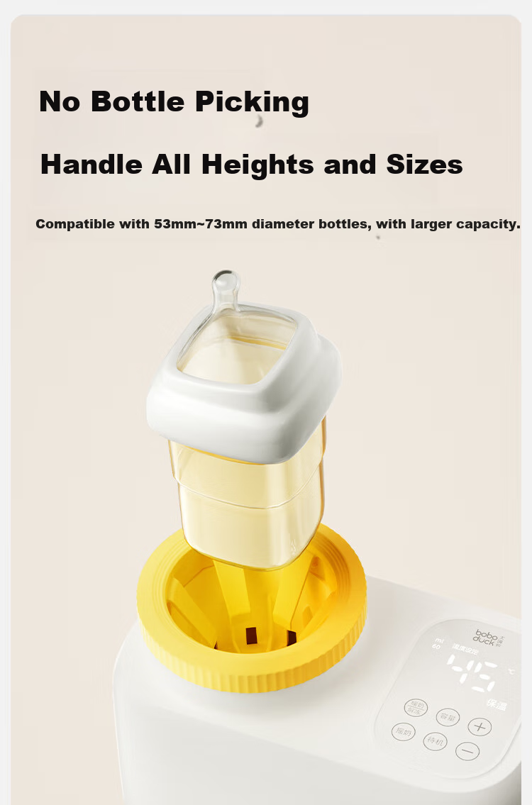 Boboduck Milk Warmer And Shaker All-In Baby Bottle Warmer/Shaker/Warmer/Thawing 4-In Milk Warmer 6277 18