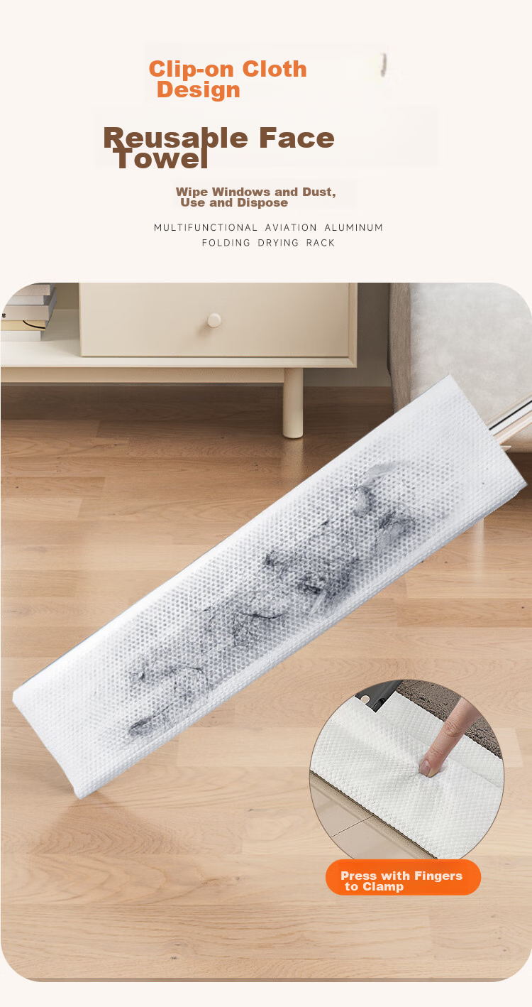 Jiabangshou 40cm Mop with Original Cloth, Squeegee [40 Styles with Original Cloth] *2 9