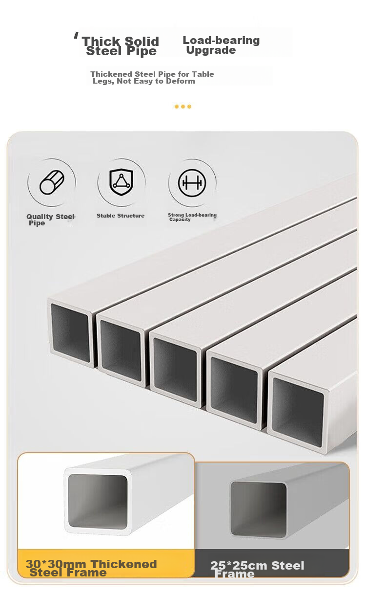 Anerya Computer Desk, Movable, Modern And Simple, Suitable for Small Apartments, Height Adjustable Small Table, 80x40CM, Pure White Color 11
