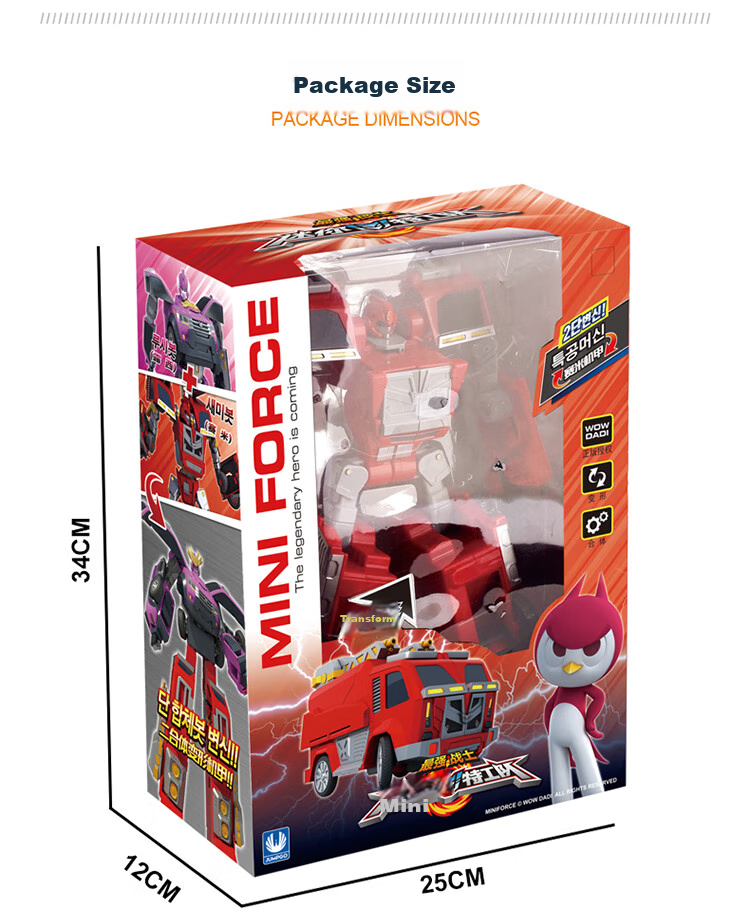 JUMPGO Mini Agent Team X Toy Transforming Agent X Equipment S1 Light And Sound Gun Sword, Boys' Children's Gift 11