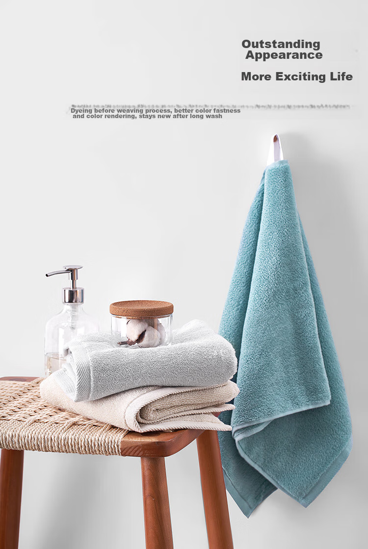 One's Member Class A Egyptian Long-Staple Cotton Pure Cotton Thickened Face Towel, Single Pack, 120g, 34*76cm, Off-White 8